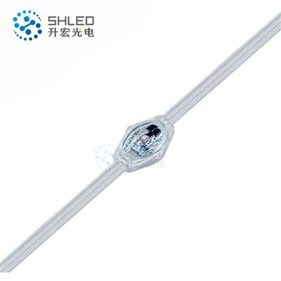 Ruuduvalgustusega 3D-piksliga LED-pall