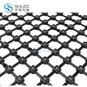 Ehitise fassaadivõrgu painduv võreekraan