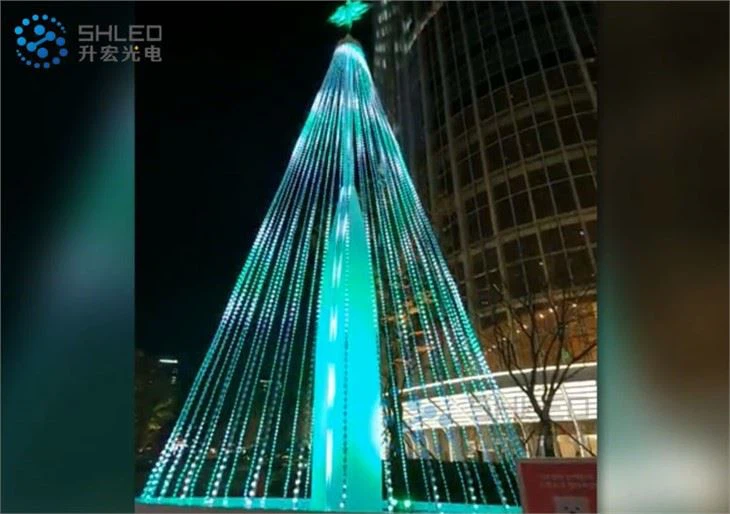 outdoor indoor Lighting 3D pixel balls string